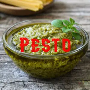 Almacenar Pesto